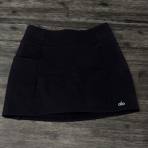 Alo Black Mini Skirt
